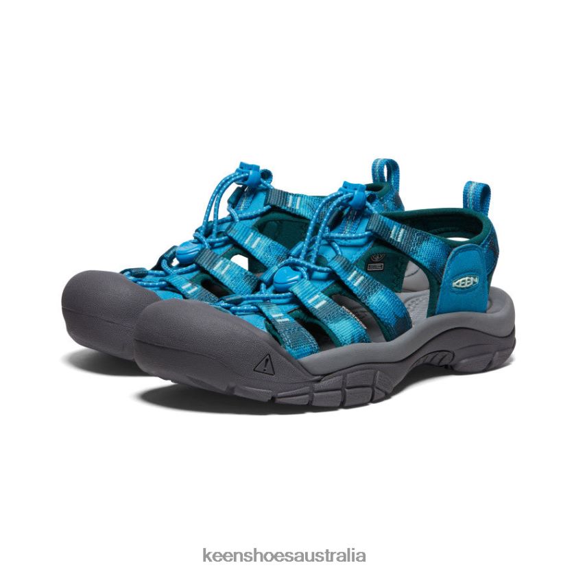 KEEN Footwear TLDLTR409 Fjord Blue/Tie Dye Newport H2 Women
