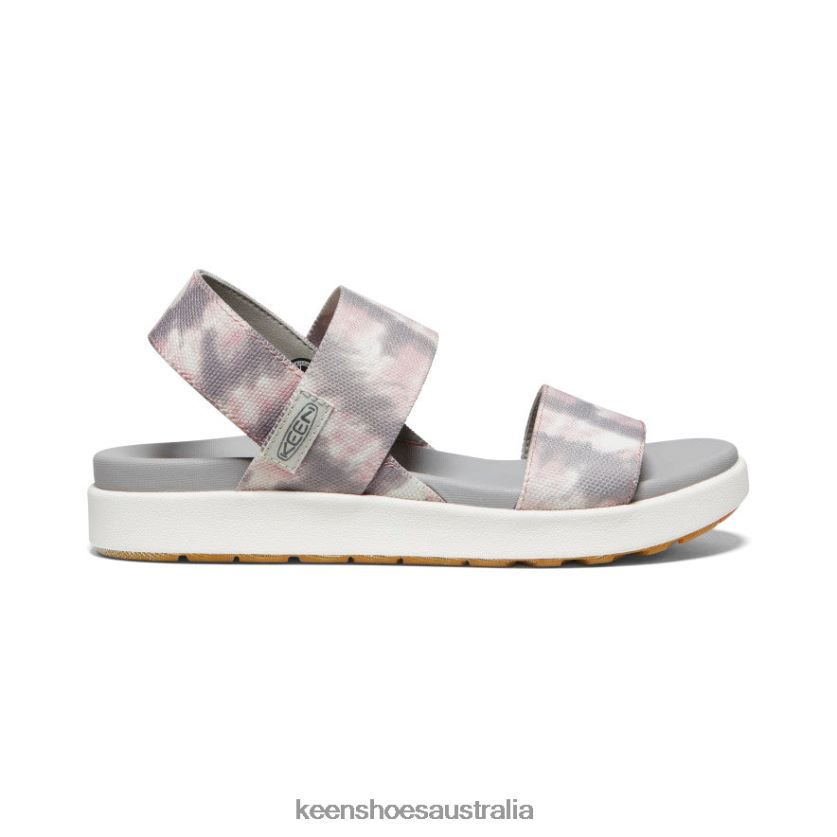 KEEN Footwear TLDLTR420 Fawn Tie Dye/Star White Elle Backstrap Sandal Women