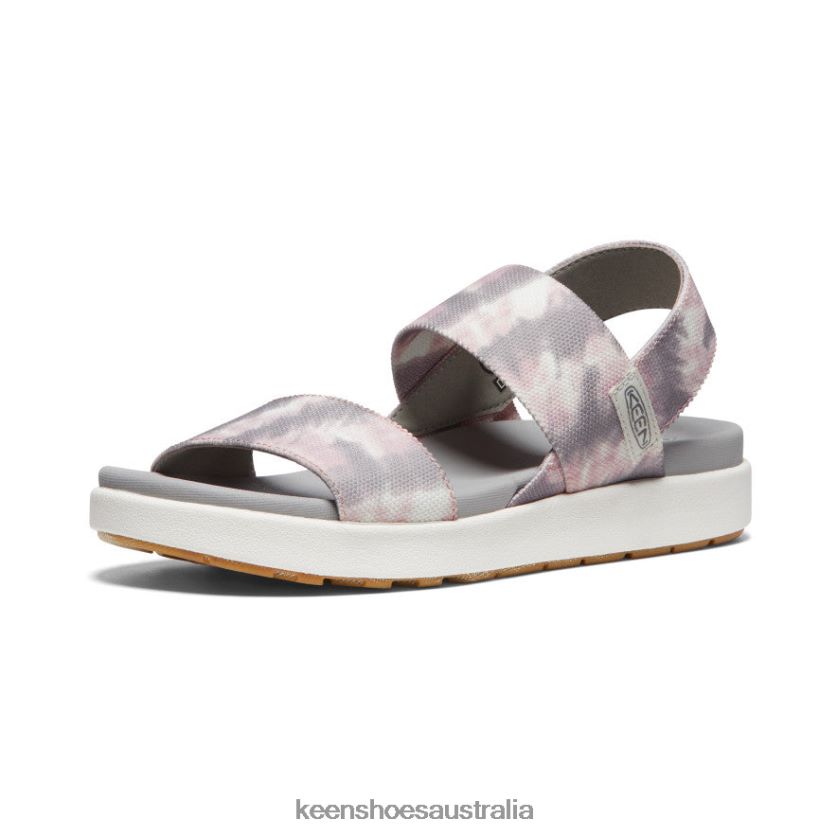 KEEN Footwear TLDLTR420 Fawn Tie Dye/Star White Elle Backstrap Sandal Women