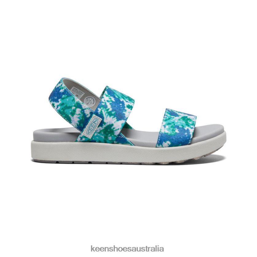 KEEN Footwear TLDLTR422 Porcelain/Tie Dye Elle Backstrap Sandal Women