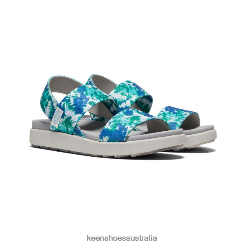 KEEN Footwear TLDLTR422 Porcelain/Tie Dye Elle Backstrap Sandal Women