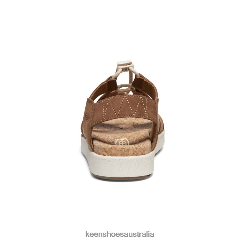 KEEN Footwear TLDLTR427 Toasted Coconut/Birch Elle Mixed Strap Sandal Women