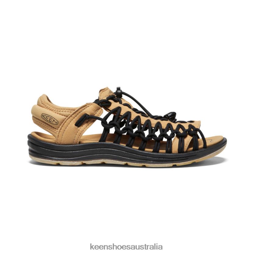 KEEN Footwear TLDLTR449 Oak Buff/Black Uneek II Open Toe Women