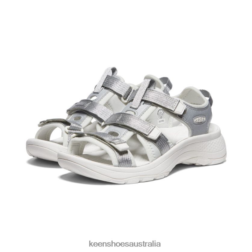 KEEN Footwear TLDLTR536 Silver/Star White Astoria West Open-Toe Women