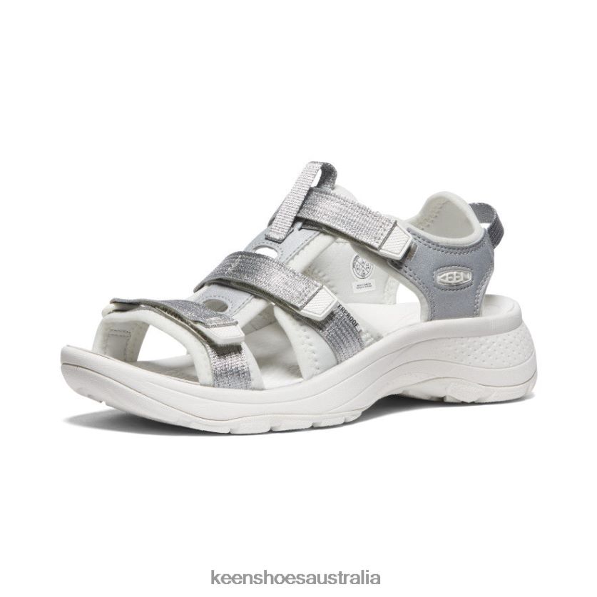 KEEN Footwear TLDLTR536 Silver/Star White Astoria West Open-Toe Women