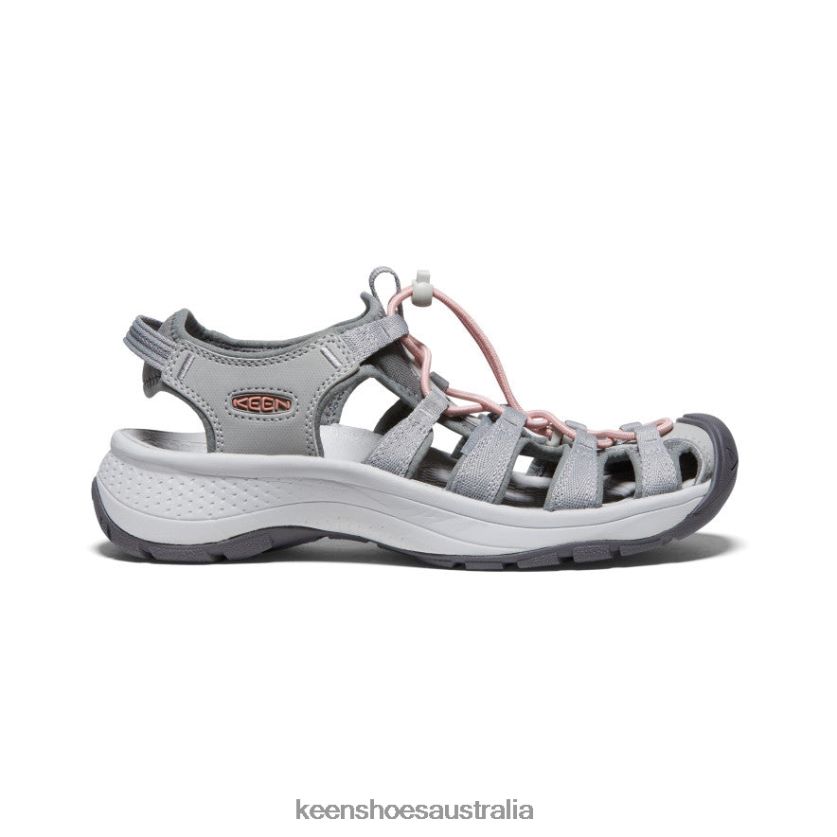 KEEN Footwear TLDLTR549 Grey/Coral Astoria West Sandal Women