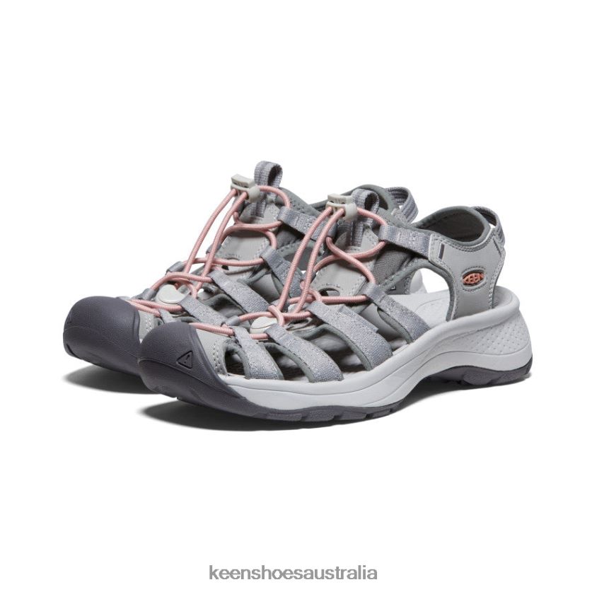 KEEN Footwear TLDLTR549 Grey/Coral Astoria West Sandal Women
