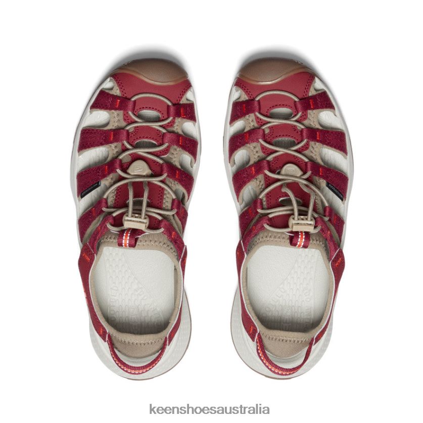 KEEN Footwear TLDLTR552 Merlot/Scarlet Ibis Astoria West Sandal Women