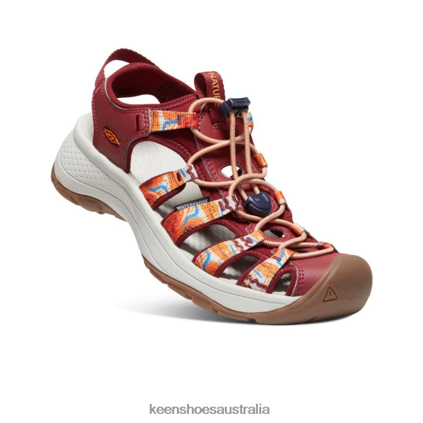 KEEN Footwear TLDLTR554 Orange Wave/Red Astoria West x Outdoor Afro Women