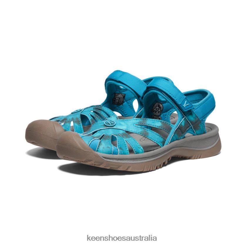 KEEN Footwear TLDLTR568 Sea Moss/Tie Dye Rose Sandal Women