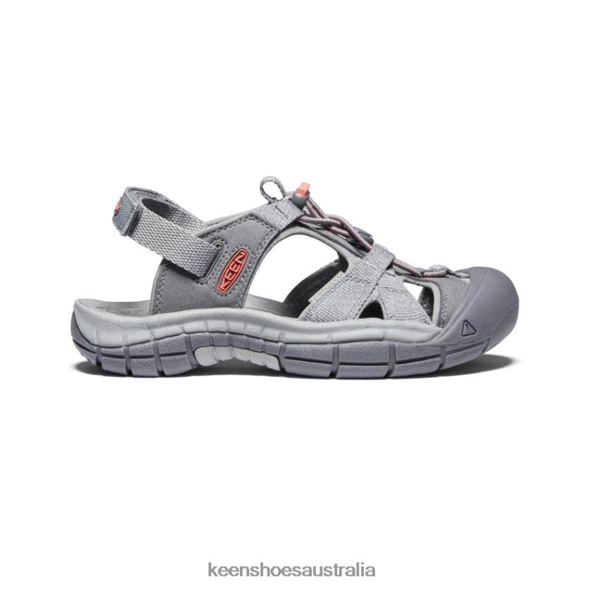 KEEN Footwear TLDLTR651 Steel Grey/Coral Ravine H2 Sandal Women