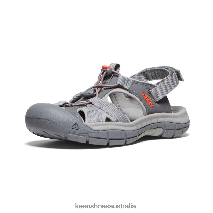 KEEN Footwear TLDLTR651 Steel Grey/Coral Ravine H2 Sandal Women