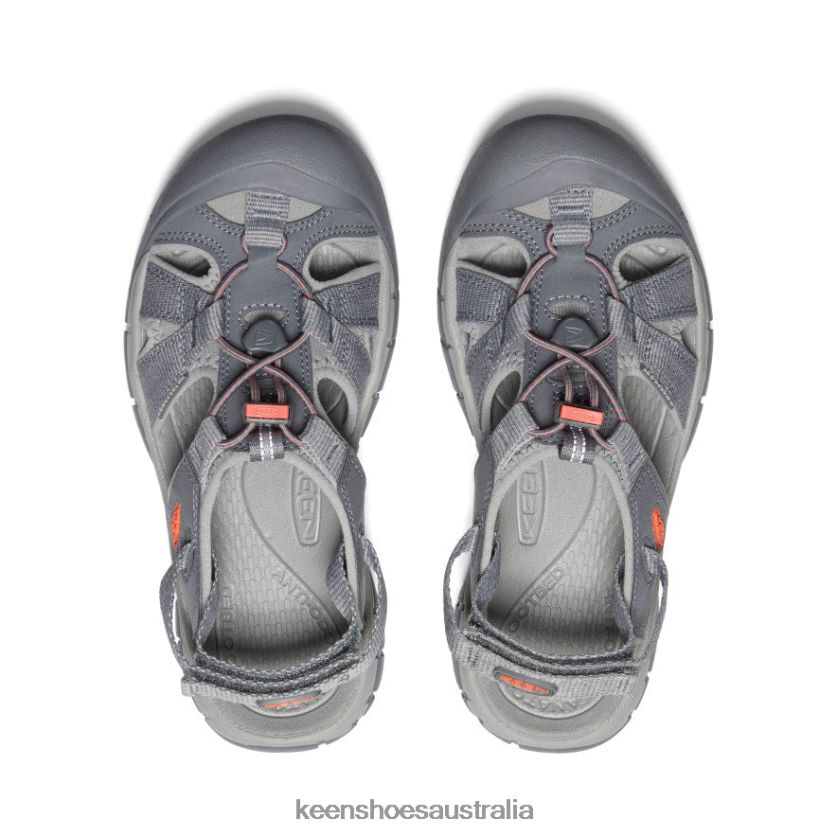 KEEN Footwear TLDLTR651 Steel Grey/Coral Ravine H2 Sandal Women