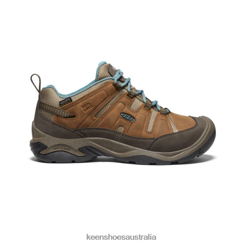 KEEN Footwear TLDLTR456 Syrup/North Atlantic Circadia Waterproof Shoe Wide Women