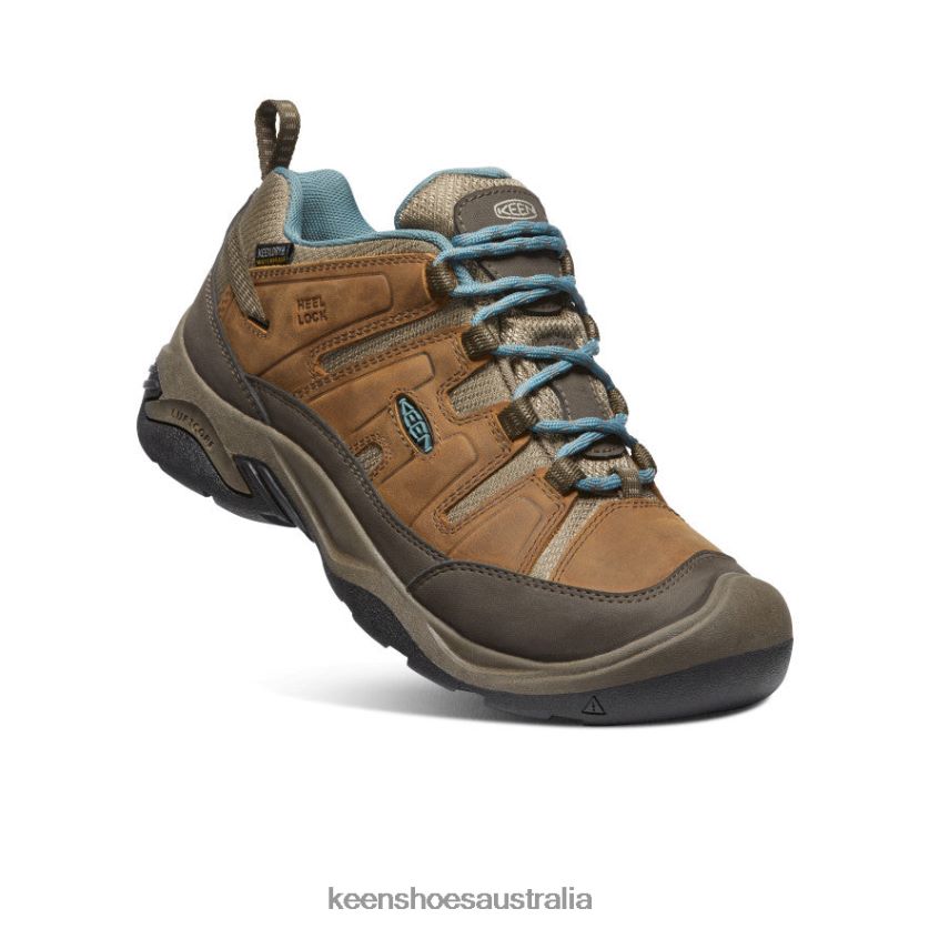 KEEN Footwear TLDLTR456 Syrup/North Atlantic Circadia Waterproof Shoe Wide Women