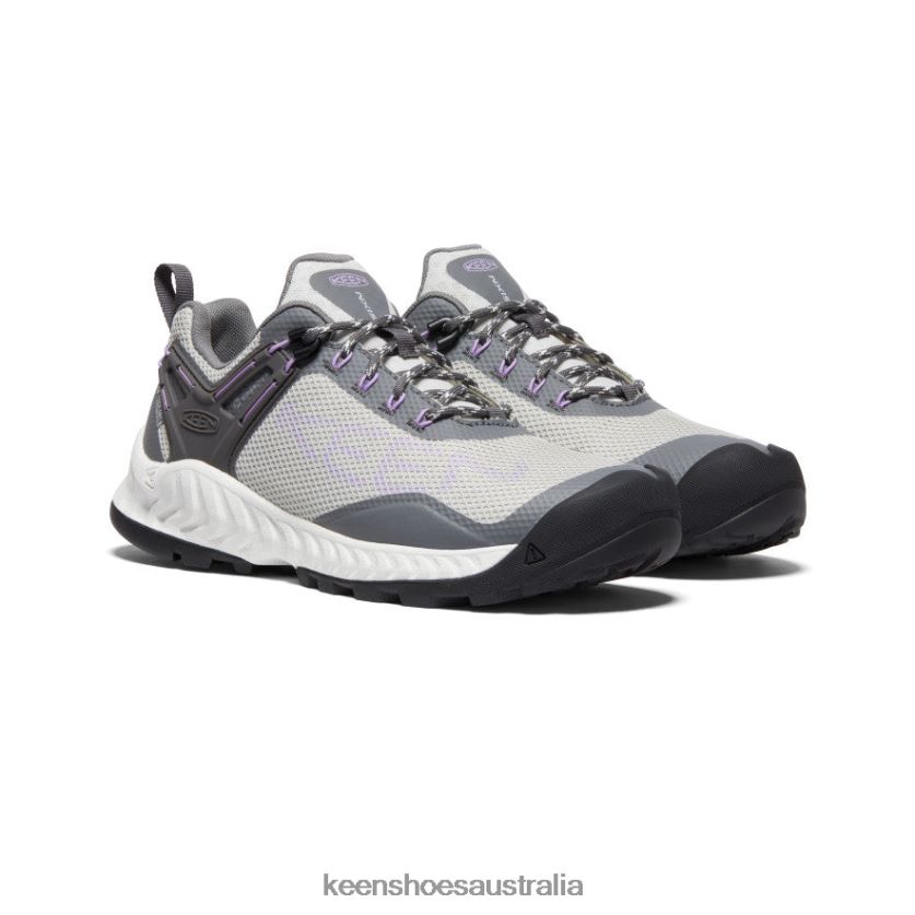 KEEN Footwear TLDLTR475 Steel Grey/English Lavender NXIS EVO Waterproof Shoe Women