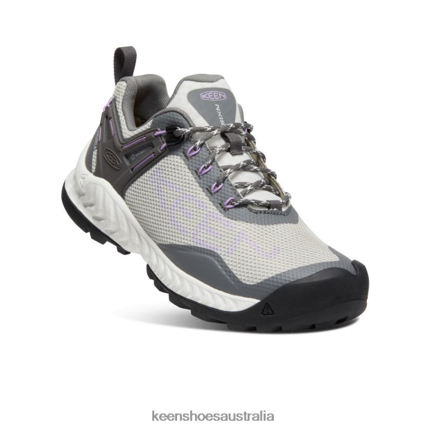 KEEN Footwear TLDLTR475 Steel Grey/English Lavender NXIS EVO Waterproof Shoe Women