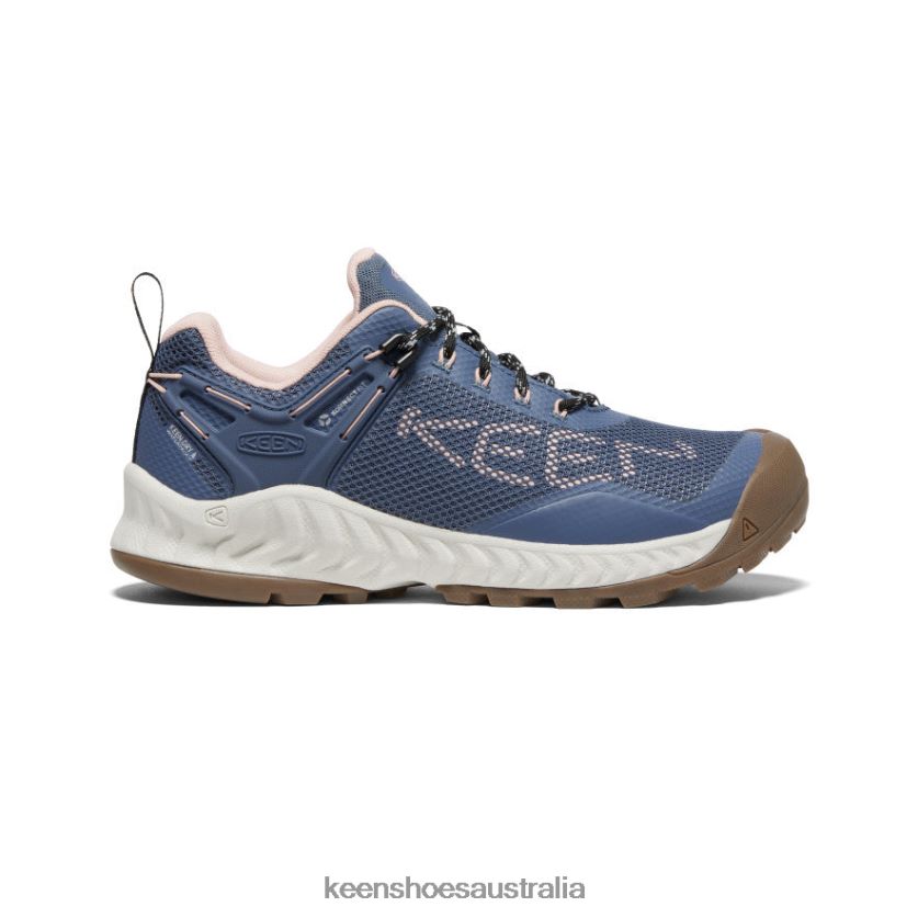 KEEN Footwear TLDLTR476 Vintage Indigo/Peachy NXIS EVO Waterproof Shoe Women