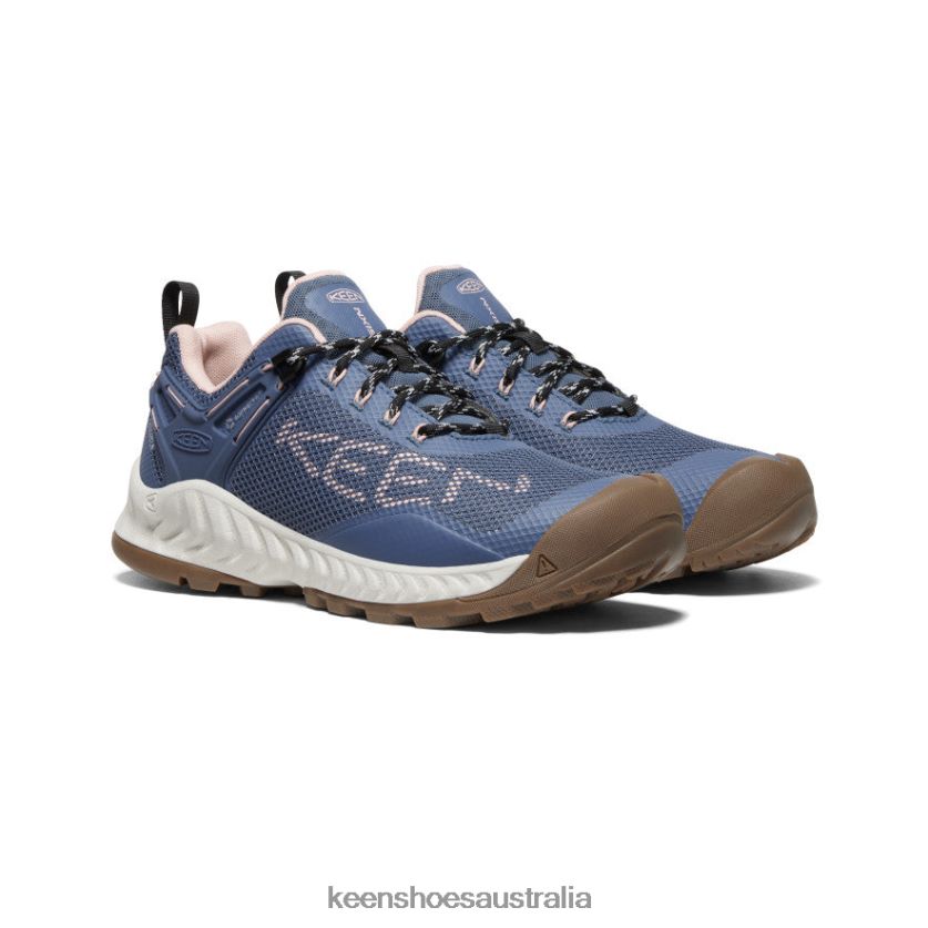 KEEN Footwear TLDLTR476 Vintage Indigo/Peachy NXIS EVO Waterproof Shoe Women
