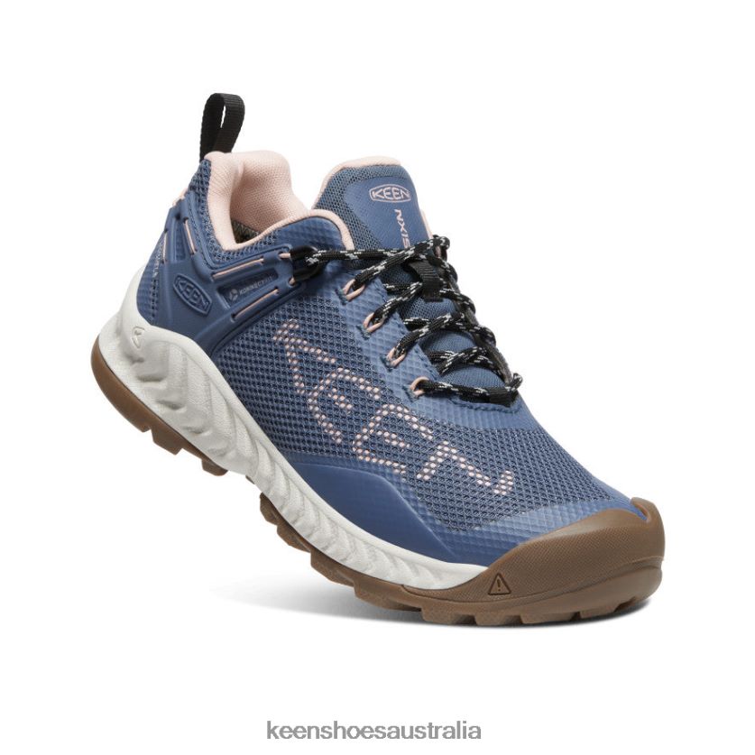 KEEN Footwear TLDLTR476 Vintage Indigo/Peachy NXIS EVO Waterproof Shoe Women