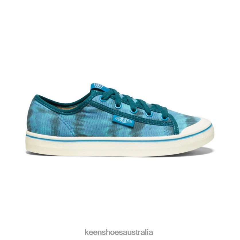 KEEN Footwear TLDLTR501 Sea Moss Tie Dye/Star White Elsa V Sneaker Women
