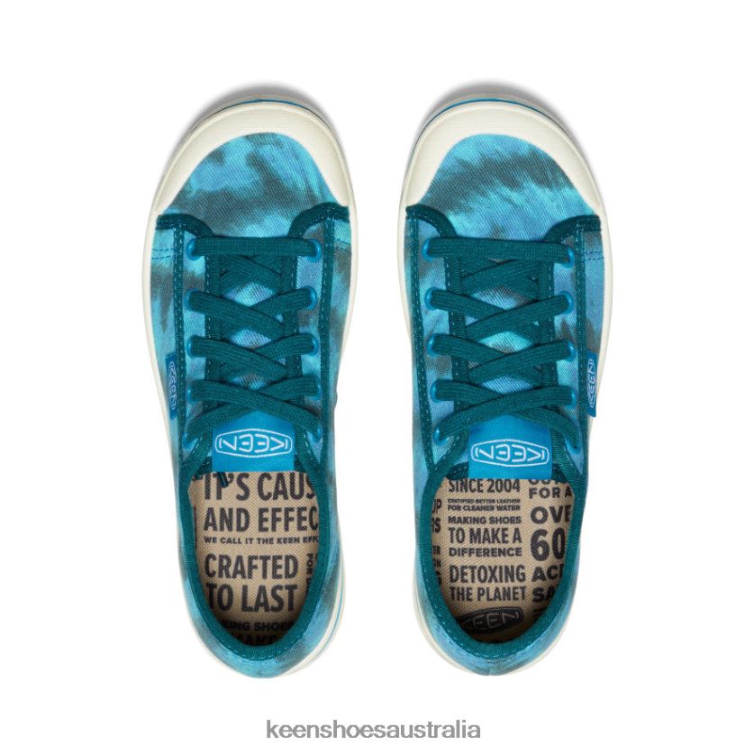 KEEN Footwear TLDLTR501 Sea Moss Tie Dye/Star White Elsa V Sneaker Women