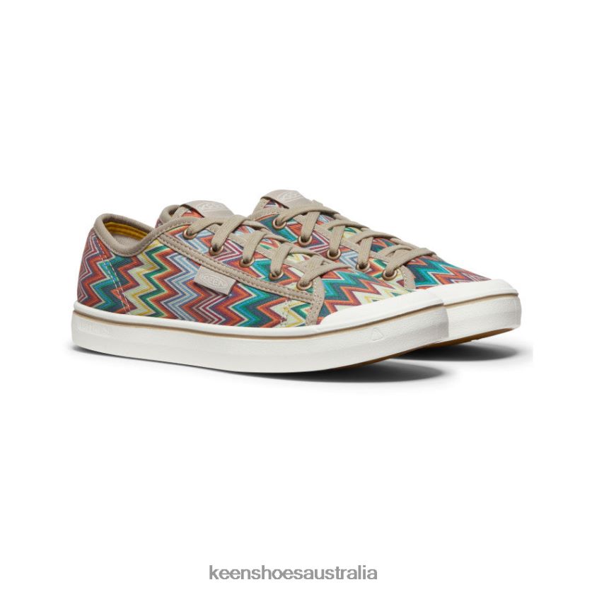 KEEN Footwear TLDLTR502 Chevron/Star White Elsa V Sneaker Women