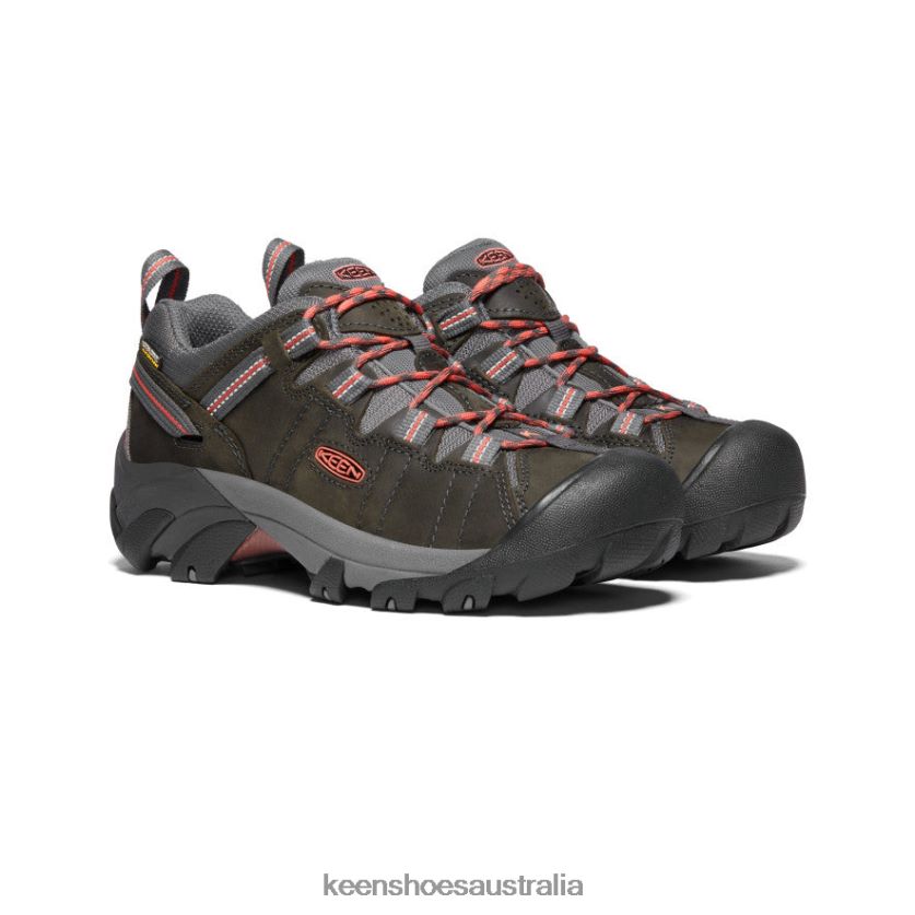 KEEN Footwear TLDLTR541 Magnet/Coral Targhee II Waterproof Women