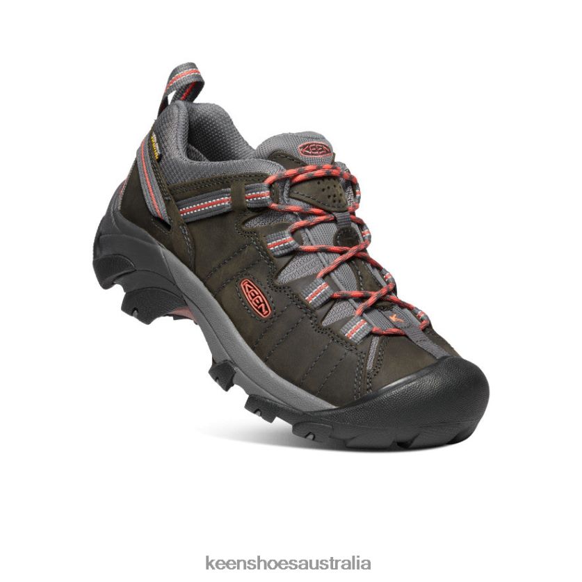 KEEN Footwear TLDLTR541 Magnet/Coral Targhee II Waterproof Women