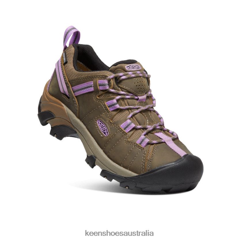 KEEN Footwear TLDLTR542 Timberwolf/English Lavender Targhee II Waterproof Women
