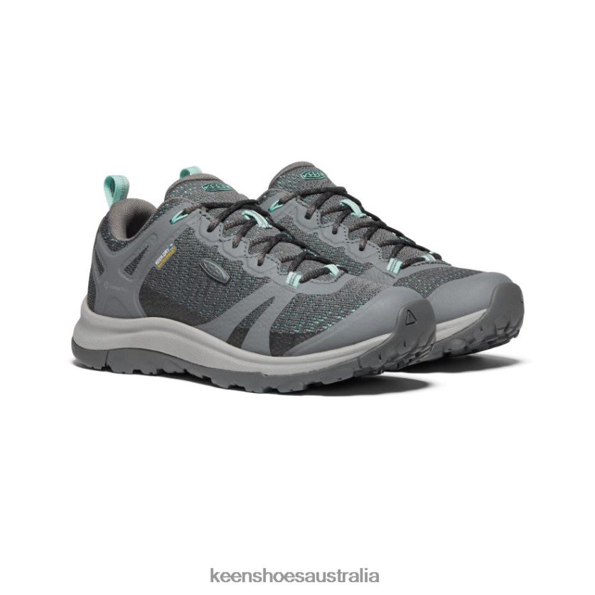 KEEN Footwear TLDLTR592 Steel Grey/Ocean Wave Terradora II Waterproof Shoe Women