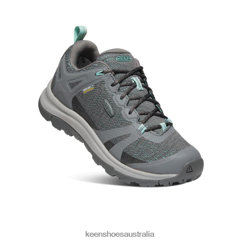 KEEN Footwear TLDLTR592 Steel Grey/Ocean Wave Terradora II Waterproof Shoe Women
