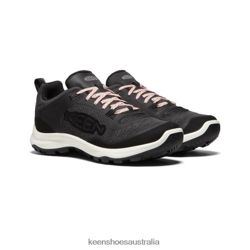 KEEN Footwear TLDLTR602 Black/Peachy Terradora Flex Waterproof Shoe Women