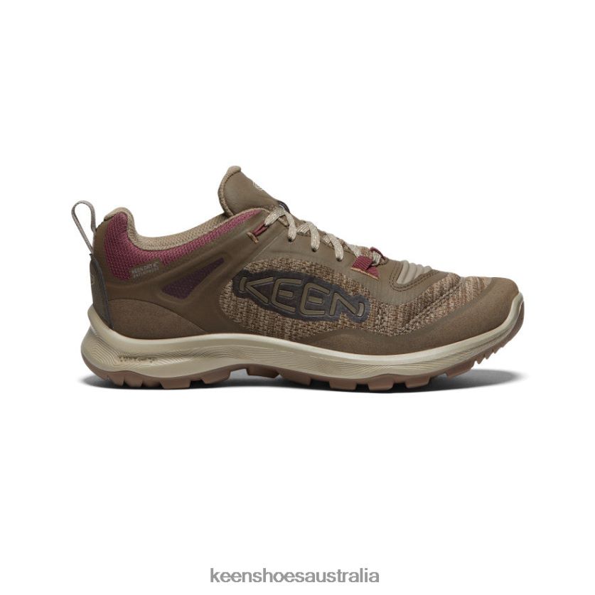 KEEN Footwear TLDLTR603 Canteen/Windsor Wine Terradora Flex Waterproof Shoe Women
