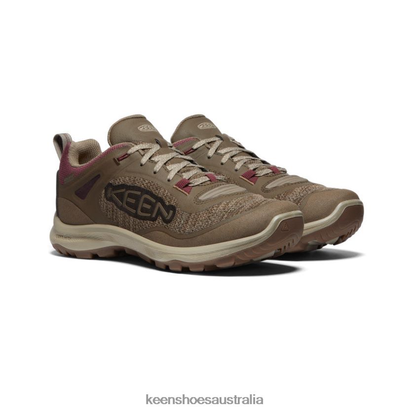 KEEN Footwear TLDLTR603 Canteen/Windsor Wine Terradora Flex Waterproof Shoe Women