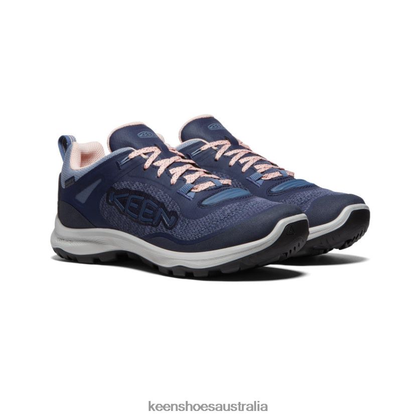 KEEN Footwear TLDLTR604 Vintage Indigo/Peachy Terradora Flex Waterproof Shoe Women