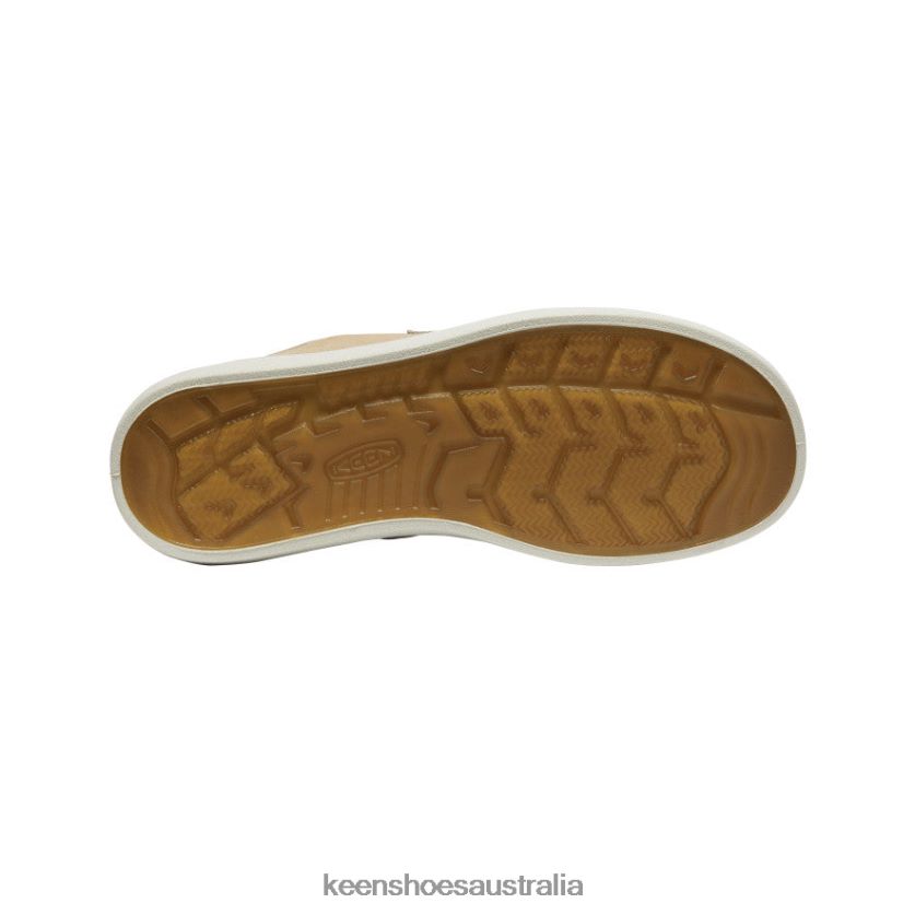 KEEN Footwear TLDLTR627 Beige/Silver Birch Elsa Harvest Leather Sneaker Women
