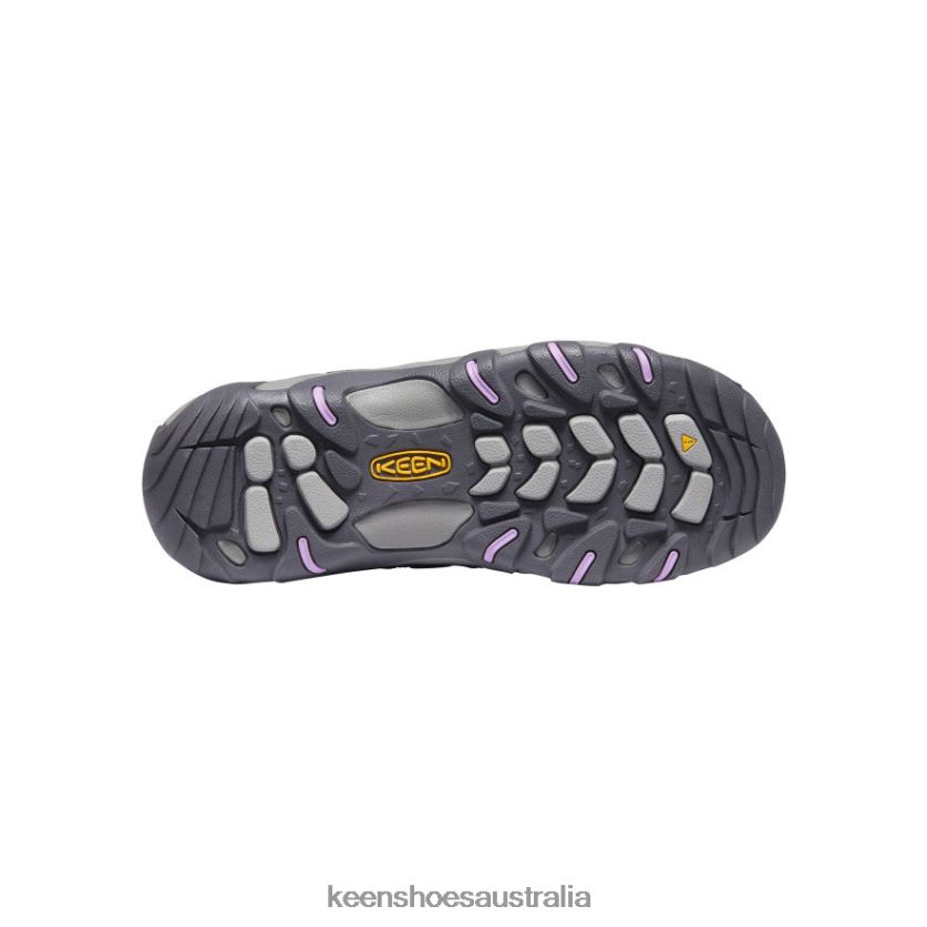 KEEN Footwear TLDLTR665 Steel Grey/African Violet Koven Waterproof Shoe Women