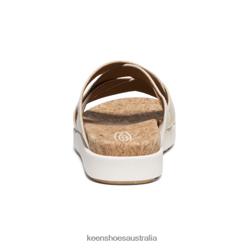 KEEN Footwear TLDLTR429 Birch/Star White Elle Mixed Slide Women