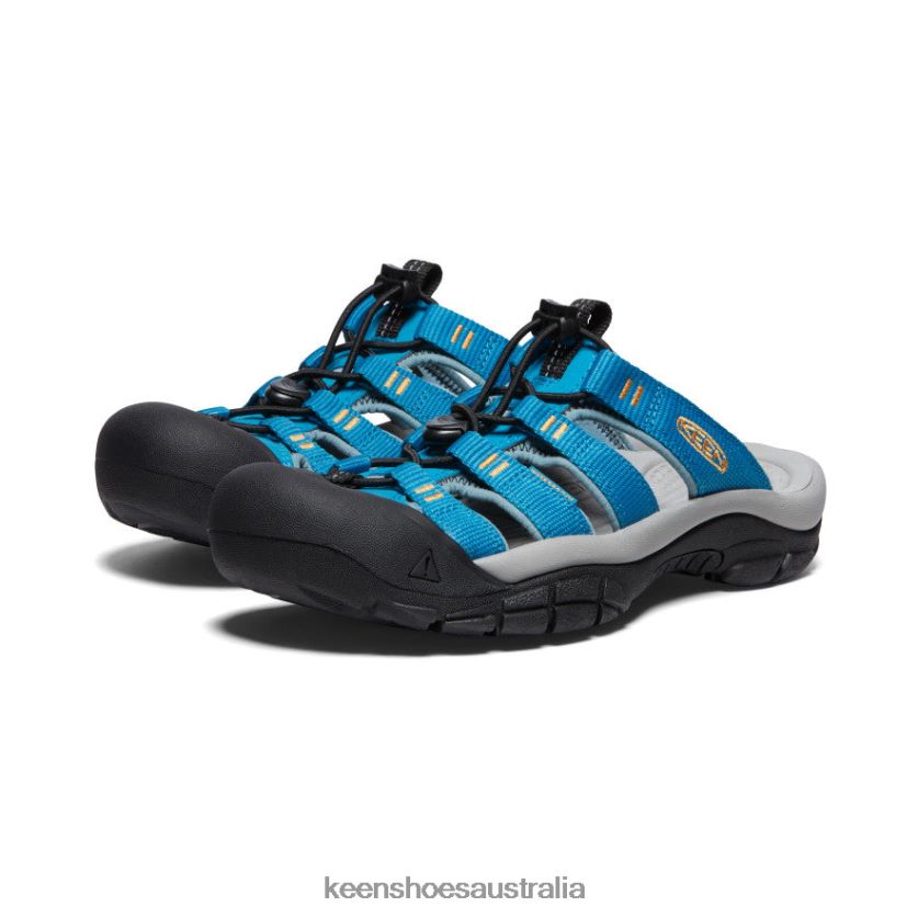 KEEN Footwear TLDLTR454 Fjord Blue/Iceland Poppy Newport Slide Women