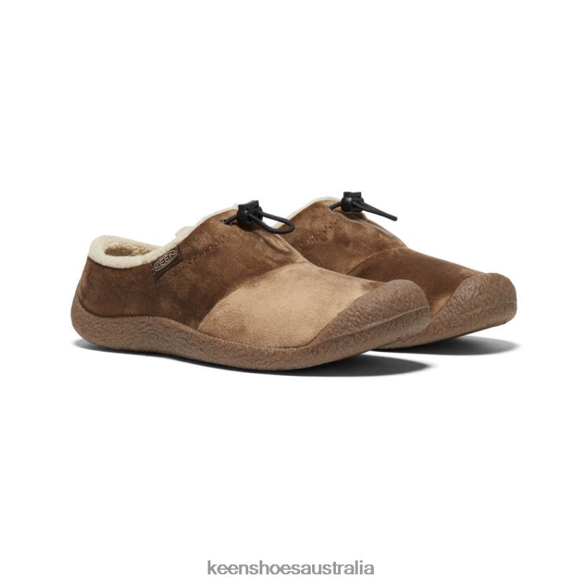 KEEN Footwear TLDLTR482 Dark Earth Velour Howser III Slide Women