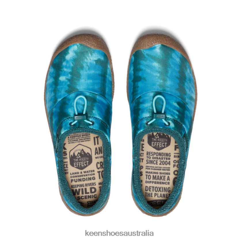 KEEN Footwear TLDLTR483 Sea Moss Tie Dye Howser III Slide Women
