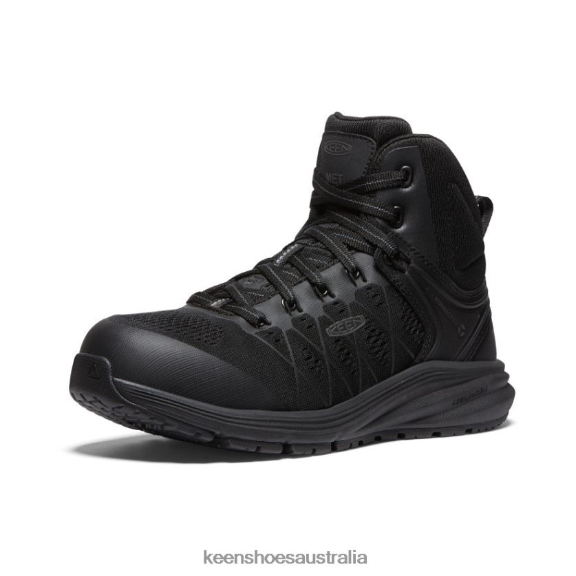 KEEN Footwear TLDLTR452 Black/Raven Vista Energy Mid INT MET (Carbon-Fiber Toe) Women
