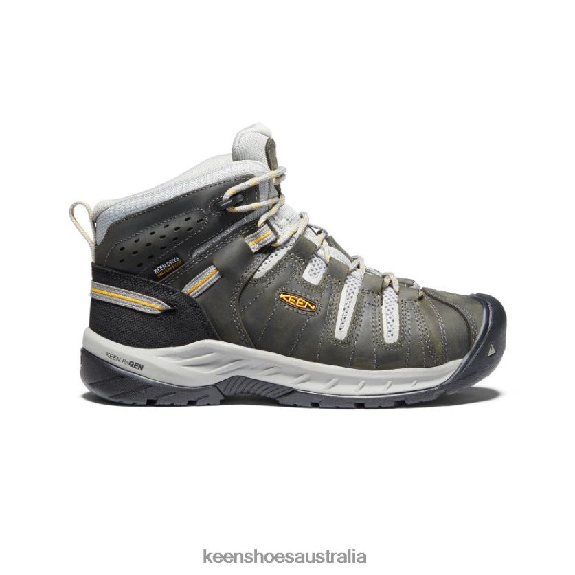 KEEN Footwear TLDLTR599 Magnet/Vapor Flint II Waterproof Boot (Steel Toe) Women
