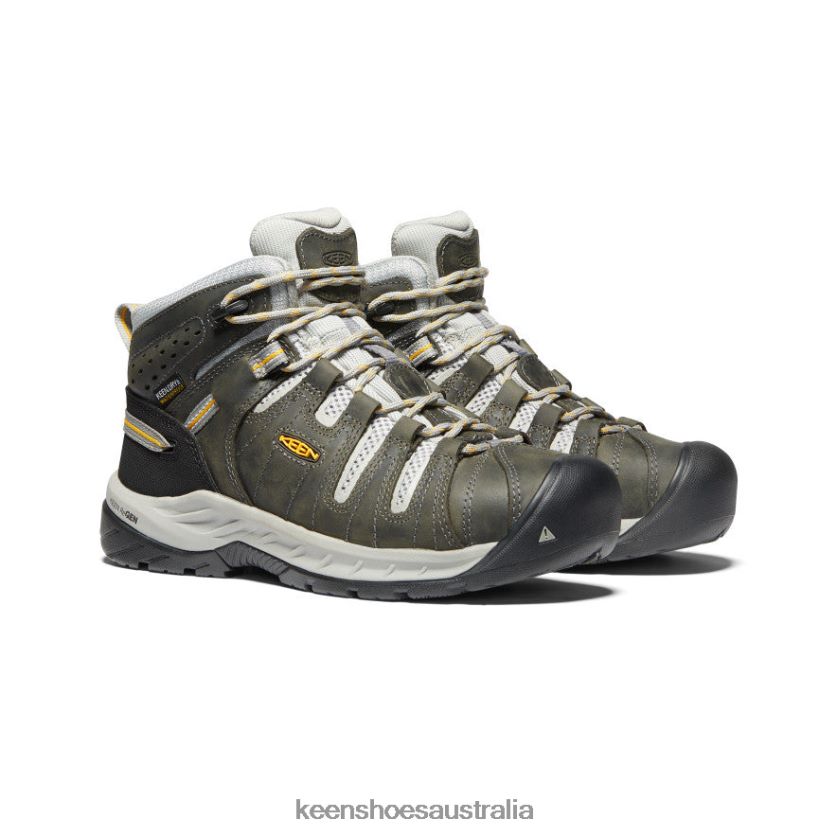 KEEN Footwear TLDLTR599 Magnet/Vapor Flint II Waterproof Boot (Steel Toe) Women