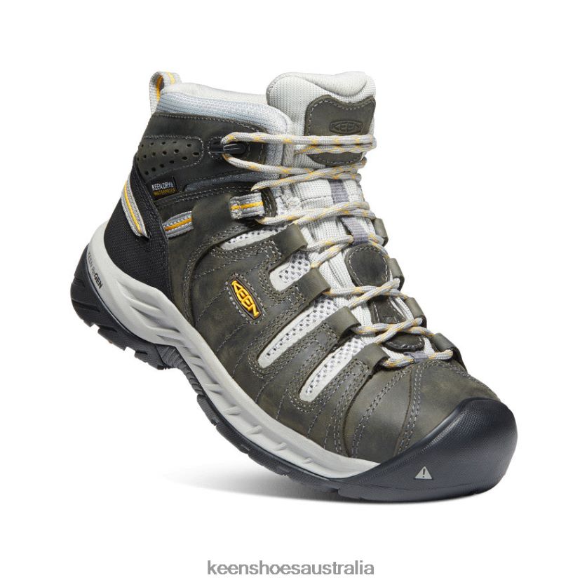 KEEN Footwear TLDLTR599 Magnet/Vapor Flint II Waterproof Boot (Steel Toe) Women