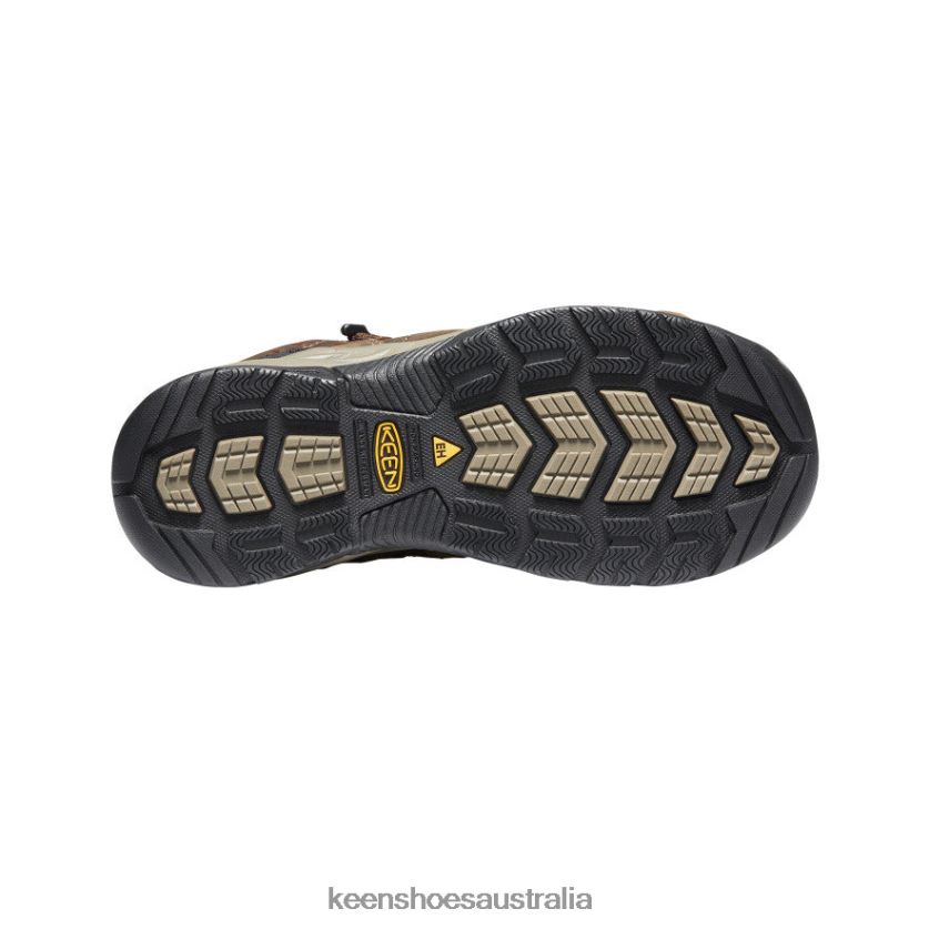 KEEN Footwear TLDLTR608 Cascade Brown/Brick Dust Flint II Waterproof Boot (Soft Toe) Women