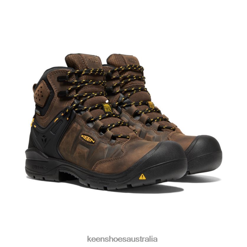 KEEN Footwear TLDLTR617 Dark Earth/Black Dover 6