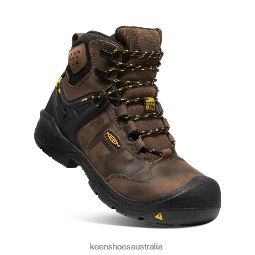 KEEN Footwear TLDLTR617 Dark Earth/Black Dover 6