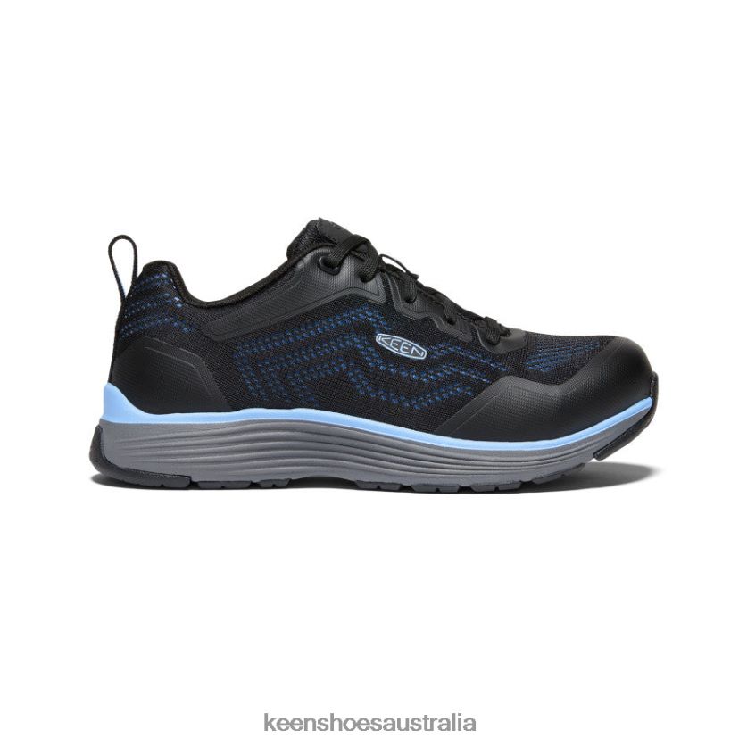 KEEN Footwear TLDLTR459 Airy Blue/Black Sparta 2 (Aluminum Toe) Women